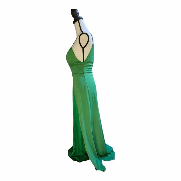 NWT The Label Sikiw Slip Maxi Evening Dress Gown Size M - Picture 3 of 9